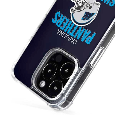 NFL Carolina Panthers Helmet iPhone 16 Pro MagSafe Case
